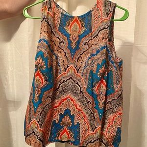 Paisley Jcrew Blouse